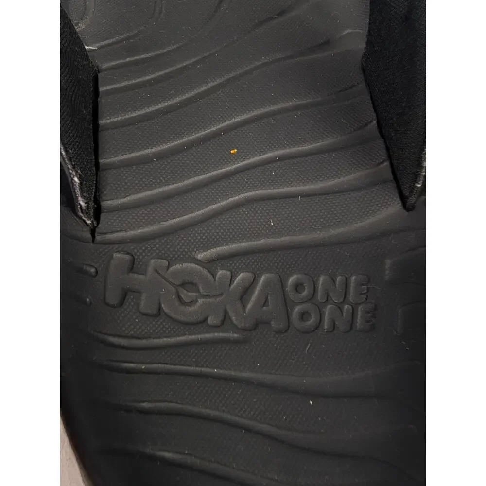 RIGHT SHOE ONLY - Hoka One Men's 11 Black Single Amputee Flip Flop